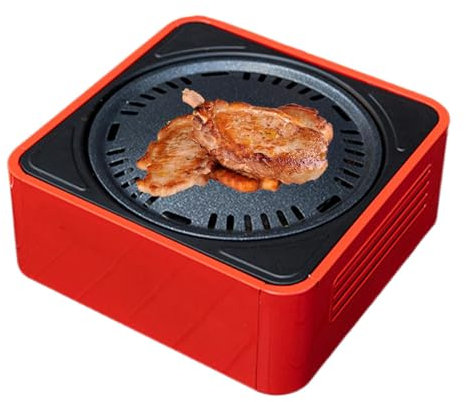 Bärbar campinggrillspis, bordsrökare grill | liten campingspis med kolgrill, liten kolgrill för utomhus för hem, trädgård