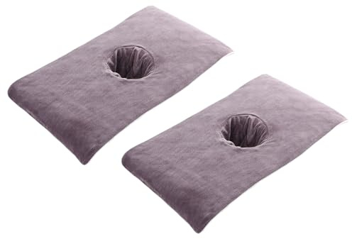BOKIOESDE 2st/set Mikrofibermassageunderlakan för komfort och hygien Massagebordsöverdrag 2st Mjukt massageunderlag med ansikte, B
