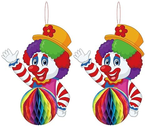 CUVZORA 2 ghirlande decorative per carnevale, decorazione da appendere per feste di compleanno, decorazione di carnevale, cinema, stelle filanti, circo, ghirlande decorative perfette per carnevale