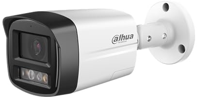 Dahua WizSense Bullet nätverkskamera med fast brännvidd och smart dubbel belysning 5 MP med aktiv dissuasion IPC-HFW2549TL-S-PV