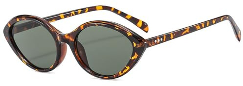 Montura de Gafas para Mujer, anteojos Retro para Damas, 3, Talla única