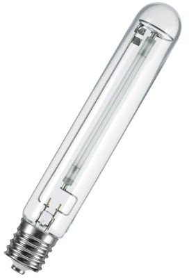 Osram Vialox - Lámpara (250 W, E40, 33200 lm, 2000 K, Transparente, Blanco cálido)