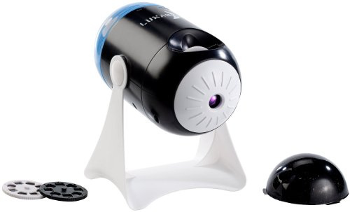 Lunartec Sterneprojektor: 2in1-Sternenhimmel- und Bilder-Projektor Weltallzauber, 26 Vorlagen (Galaxy Projektor, Sterne, Baby)