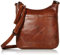 FRYE Damen Melissa Swing Pack Umhängetasche mit Reißverschluss Crossbody, Cognac