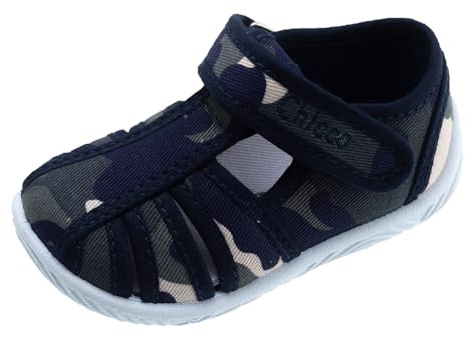 Chicco, Zapatillas de Estar por Casa para Niño, Zapatillas para Guardería y Casa, con Cómodo Cierre, Designed in Italy