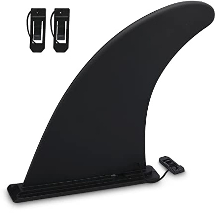 JEEZAO Aleta de Tabla de Surf,Retirable Sup Central Fin para Longboards,Surfboards,Paddleboards (Estilo 2)