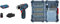 Bosch Professional 12V System Akku-Bohrschrauber GSR 12V-15 (inkl. Akku, Ladegerät, in L-BOXX) + 40tlg. Schrauberbit-Set (Zubehör Bohrschrauber und Schraubendreher)