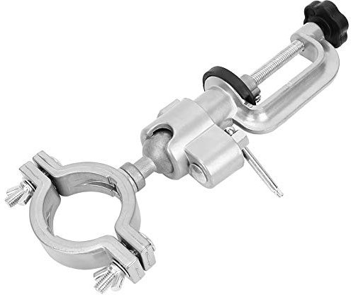 Soporte para Amoladora y Taladro Eléctrico - Rotación 360° - Abrazadera para Banco 43-60 Mm - Angular