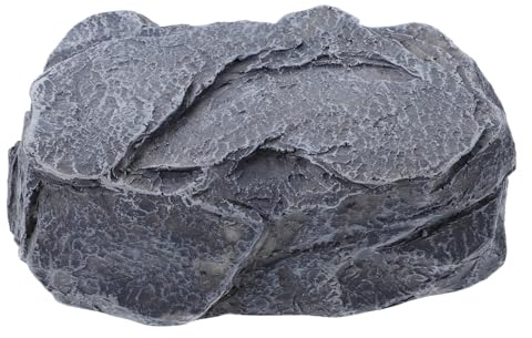 Vaguelly Realistic Resin Shape Garden Key Stone Decor Hider Outdoor Blending Secure Lid for Storing and Hidden Safe Storage Box into Keys Environment