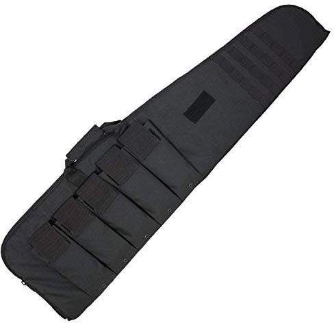 étui pour fusil avec sangle de transport, noir, 140 cm