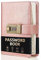 WEMATE Passwortbuch mit Schloss, Passwortbuch mit alphabetischen Registerkarten, 600+ Passwortplatz, Passwort-Organizer, Logbuch mit Schloss (Roségold)
