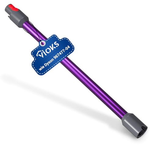 VIOKS Staubsauger Rohr Lila Stab Ersatz für Dysоn Rohr 967477-04 für V5, V7, V8, V10, V11, V15, SV10, SV11, SV12 - Dysоn Staubsauger Verlängerungsrohr