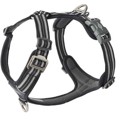 DOG Copenhagen Comfort Walk Air 3.0 Hundegeschirr - Geschirr für Hunde - Welpengeschirr, Black, S