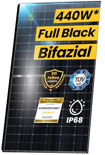 EPP.Solar® Solarmodul 36x440W Bifazial Glas-Glas Solarpanel – Photovoltaik Modul