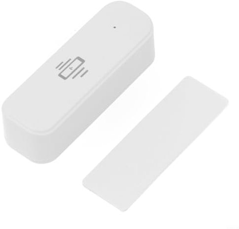 Cloudpower Smart Vibrationssensor, WIFI Vibrationssensor Glasbruchmelder für Alarm und Smart Home Automatisierung, Unterstützung App Steuerung für Tuya