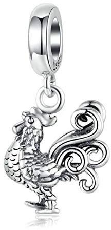 YASHUO Jewellery Animal Charms Sterlingsilber Armbänder für Frauen Marienkäfer Schildkröte Charms Einhorn Charms für Armbänder Mutter Tochter Halskette Anhänger, Kristall