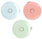 3 Pièces Metre Ruban 1.5m, Double Face Ruban à Mesurer Rétractable, Souple pour Regime Couture Tailleur