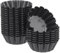 HONYUET 24 PCS 6.5 cm Mini Tartlet Moulds, Non Stick Small Egg Tart Tins for Baking Cake Cookie Cupcake