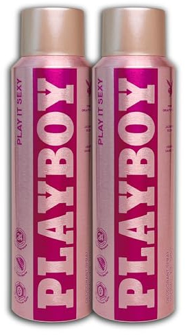 2-pack Playboy Play it Sexy Deodorant Spray 2 x 150 ml