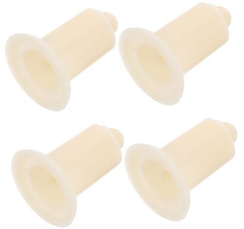 ULTECHNOVO 4 Pièces Support de pied du plateau de balance gobelets gradués en plastique balance de cuisine avec bol échelle de gramme numérique bécher tasses à mesurer cuve à pâte blanche