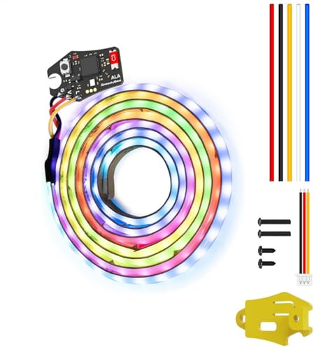 Nawwgy Meteor Light Strip Set SpeedyBee Wireless Adjustable Color LED Light Strips for FPV Drones Customizable Effects