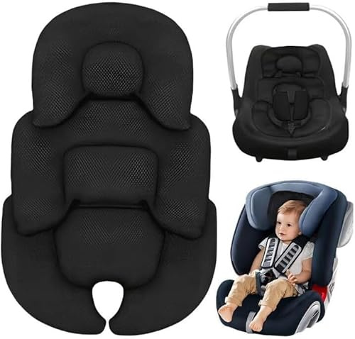 agctrler Reductor de asiento para cochecito, asiento de coche y trona, cómodo y transpirable, asiento universal para recién nacidos