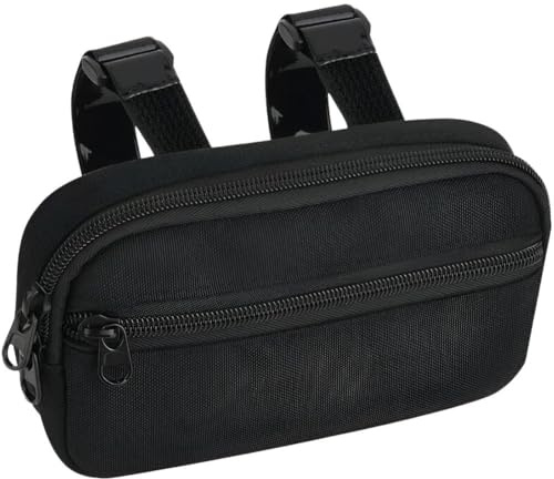 HiyyFloy Kompakte Pferdesatteltasche, Langlebige Horntasche, Pferdetasche, Knauftasche, Horntasche, Reißverschluss-Organizer