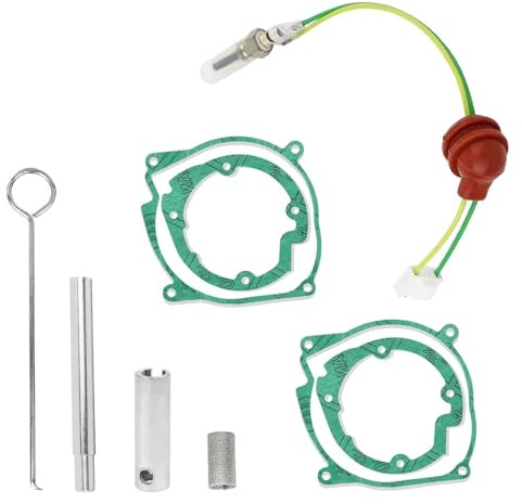 7 Stk GlüHkerze Diesel Standheizung, 12V 2KW 5KW/8KW Standheizung Keramik Glühkerze Set, Universal Standheizung Zubehör Ersatzteile, Reparatursatz Keramik Pin Glühkerze Kit für Auto Lkw