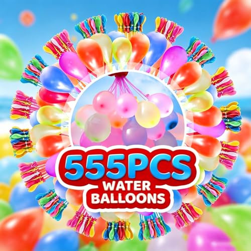 YRPACFB Palloncini Acqua Autosigillanti, Bombe d'Acqua a Riempimento Rapido,Costume per Costume Party, Bombe d'Acqua a Riempimento Rapido per Feste in Giardino - 555