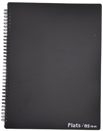 Aramox Livre de Partitions Musicales, Dossier de Partitions en PP avec capacité de 40 Feuilles, Pages Découpées pour un Marquage et des Tours de Pages Rapides, 12,59 X 9,76 Pouces pour les étudiants
