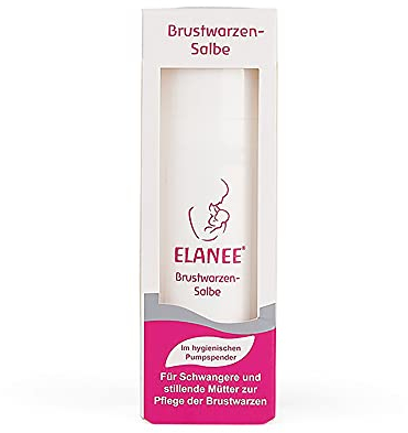ELANEE Brustwarzensalbe im Spender (30 ml) - pflegt rissige und wunde Brustwarzen vor allem während der Stillzeit (402-00)
