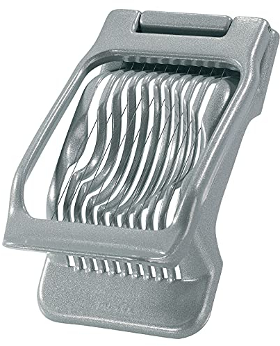 Westmark Eierteiler, Retro-Verpackung, Aluminium/Rostfreier Edelstahl, 13,5 x 7,9 x 2,9 cm, Duplex, Grau, 1020RT60