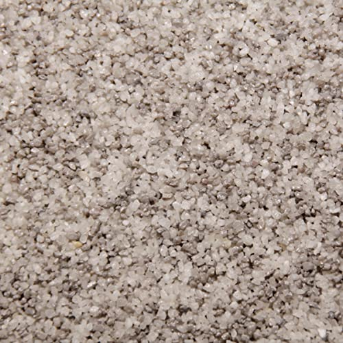 Terralith Buntsteinputz 15kg in hellgrau-weiß, Sockelputz für Innen und Außen mit Reinacrylat Bindemittel aus Naturstein, 1-2mm Körnung (BSP39)