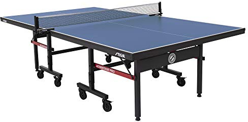 STIGA Advantage Series Indoor Ping Pong Table, Foldable Table Tennis Table - 12, 15, 18, and 25mm Tabletops - Quickplay 10 Minute Assembly - Playback Mode - Recreational- to Tournament-Level