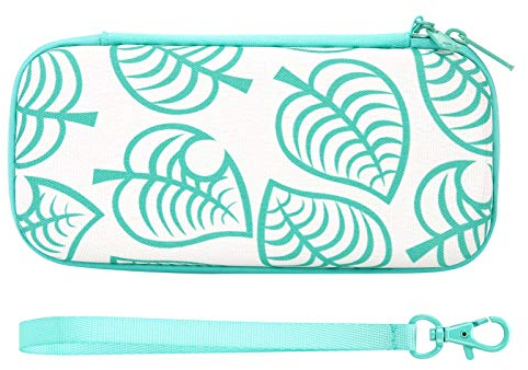 Carrying Case for Nintendo Switch Lite - Deluxe Storage Protective Case Pouch Bag for Nintendo Switch Console & Accessories with 8 Game Cartridges for Girls Boys