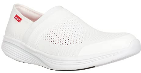 MBT NIWASI Slip ON Sportliche Slip-On Sneaker für Damen. Anatomisch Bequeme Walking-Schuhe. Physiologisches Komfort- und Stabilitätsschuhwerk mit gekrümmter Sohle. Moderne Sneakers