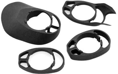 Fowecry Kits D'Entretoises Fendues pour Guidon de Vélo de Route SL8 Adaptateur de Guidon Entretoises Accessoires pour Cadre SL7