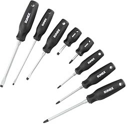 SXCSDS8 Phillips® & Slotted Magnetic Screwdriver Set