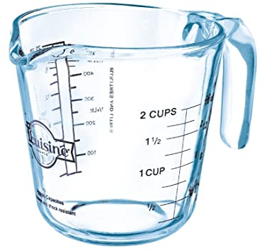 Arcuisine 4937109 - Verre doseur, 0,5 l, transparent