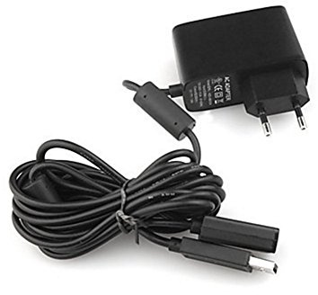 Hensych Adaptador de corriente USB Kinect con sensor de fuente para Microsoft Xbox 360