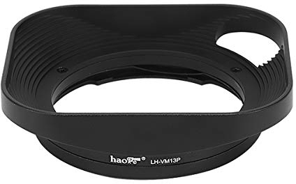 Haoge LH-VM13P Bajonett-Gegenlichtblende aus Metall mit Aussparung für Voigtlander 35 mm f2 1:2/35 Ultron Asphärisches Vintage Line VM Objektiv LH-12
