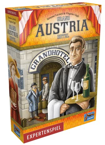Lookout, Grand Austria Hotel Auflage 2022, Grundspiel, Expertenspiel, Brettspiel, 2-4 Spieler, Ab 12+ Jahren, 90+ Minuten, Deutsch