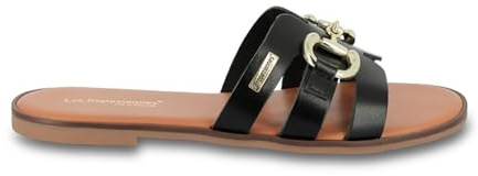 Les Tropeziennes par M. Belarbi Femme HAMIA Chaussures Ville Mule et Sabot, Noir, 40