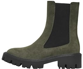 ONLY Onlbetty-1 Nubuck Pu Boot-Noos, Kalamata, 40 EU, Kalamata, 40 EU