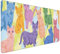 Niedlich Katze Mauspad XXL Mauspad 800x300x3mm Schreibtischunterlage,Wasserdicht Mauspad anime Mousepad XXL,Gaming Mauspad Groß Verbessert Präzision und Geschwindigkeit,für Gaming Zubehör Zimmer Deko