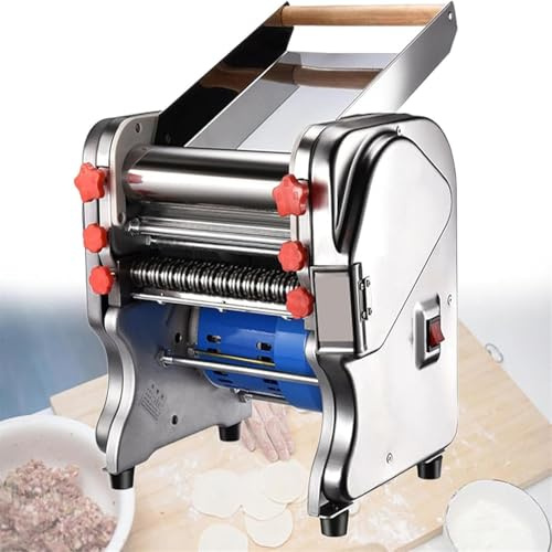 Kommersiell Degrulle, Elektrisk Pizzadegrulle, 550w Elektrisk Pastamaskin Degrulle För Hemmabruk, Kommersiellt Bruk För Nudlar/Spaghetti/Lasagne FKM240