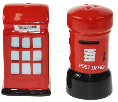 Telephone and Letterbox Salt and Pepper Set