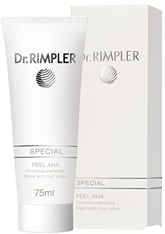 Dr. RIMPLER SPECIAL Peel AHA 75 ml - Gesichtsmaske mit Fruchtsäurekomplex - verbessert den Feuchtigkeitsgehalt und die Elastizität der Haut - reduziert Linien und Fältchen - für nahezu jeden Hauttyp