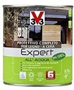 V33 protettivo completo per legno expert all'acqua noce scuro lt.0,750