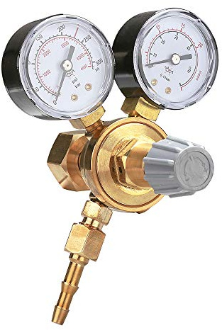 EINFEBEN Druckminderer MINI Druckregler für Argon/CO2 Schutzgas Zu MIG/MAG WIG TIG Schweißgerät Mehrwegflaschen